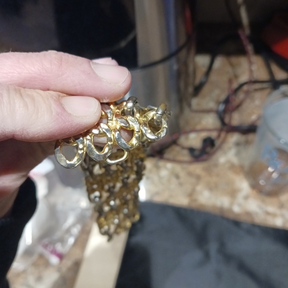 Vintage Premier Etage Paris Women's Wide Link Bracelet - Picture 3 of 16